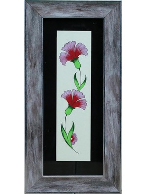 E38 El Işçiliği Suluboya Tablo - 16*32 cm - 6535