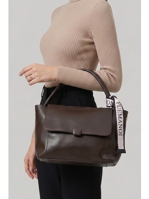 Vivazzaluxe Vintage Model Deri Orta-Büyük Boy Kadın El, Kol, Omuz Çanta