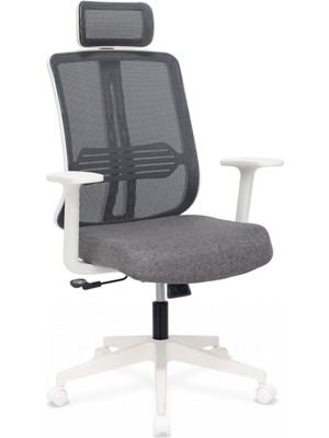 Zeon Büro Ofis Sistemleri // Comfort White Yönetici Koltuğu Ofis Çalışma Koltuğu