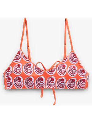 Parfois Kadın Desenli Bikini Üstü
