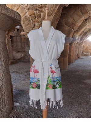 Toker Home Collection Peştemal Kimono