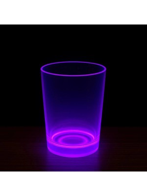 Herşey Trend Partyglow Neon Mor Bardak 8.5 x 10.5 cm