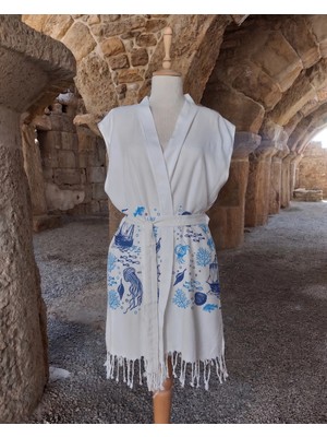 Toker Home Collection Peştemal Kimono