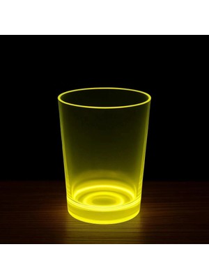 Herşey Trend Partyglow Neon Sarı Bardak 8.5 x 10.5 cm