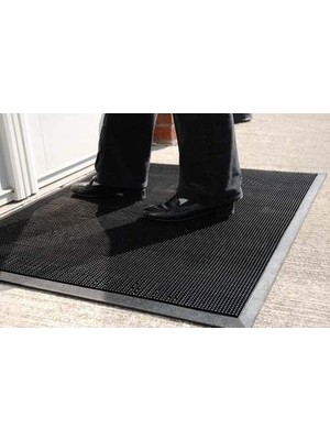 Paspas, Dayanıklı, Kauçuk, Parmak Ucu, Dış Mekanlar Için, 24 Inç x 32 Inç, Siyah, 1