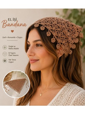 Bh Teknoloji Giyim Takı Aksesuar El Örgüsü Bayan Bandana