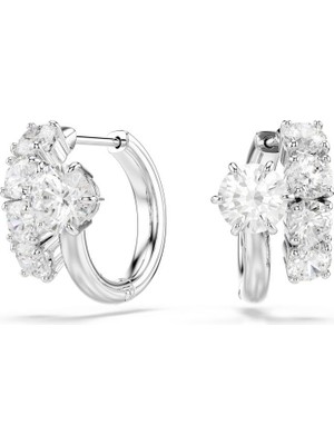 5753572 Swarovski Küpe Matrıx:pe Crash Whı/rhs