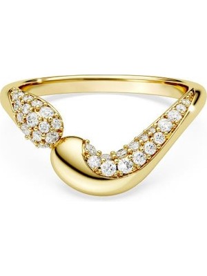 5746353 Swarovski Yüzük Classıca:rıng Op Whı/gos 60