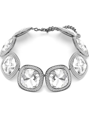 5751551 Swarovski Kolye Una:all Ard Xl Cushıon Lıght Cry/bru