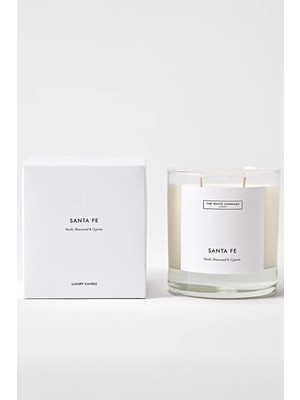 The White Company Santa Fe Odunsu Iki Fitilli Kokulu Mum 280 G