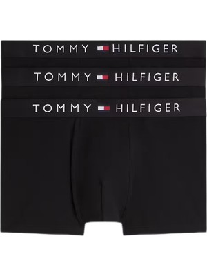 Tommy Hilfiger Erkek Siyah 3'lü Boxer UM0UM03900