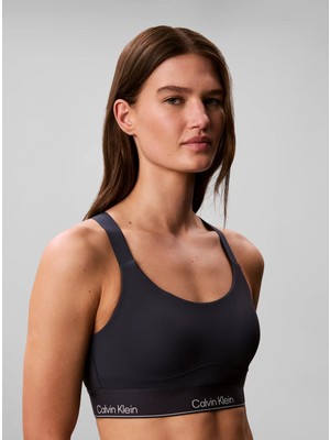 Calvin Klein Kadın / Kız Siyah Calvin Klein Modern Sport Hıgh Su, Ccı Siyah Kadın Sporcu Sütyeni
