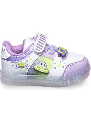 Trender Yumix Bebe 03 Beyaz Kız Çocuk Sneaker YU06A03