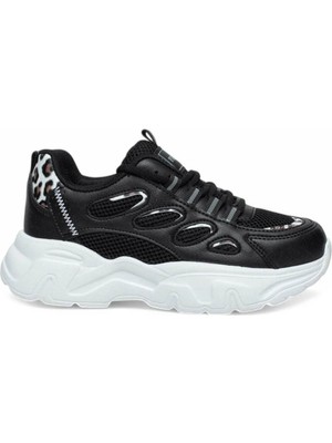 Trender Queen Step Zenne 1001-9 Siyah Kadın Sneaker Şİ03A1001