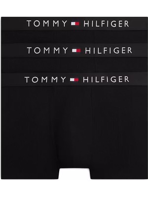 Tommy Hilfiger Erkek Siyah 3'lü Boxer UM0UM03884