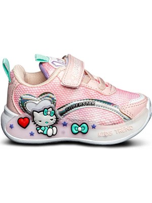 Trender Superstar Bebe 405-3 Pudra Kız Çocuk Sneaker TW06A405