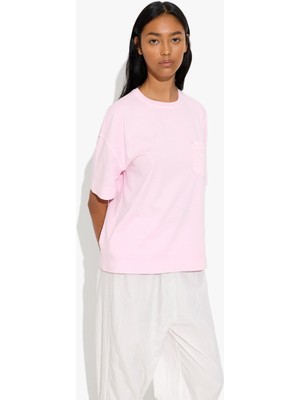 Parfois Kadın Cepli Düz Pamuklu T-Shirt
