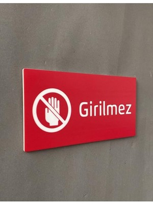 Brf Store Bascisell Kendinden Yapışkanlı Girilmez Uyarı Levhası