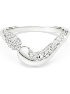 5742581 Swarovski Yüzük Classıca:rıng Open Whı/sıs 58