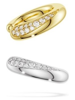 5743473 Swarovski Küpe Classıca:ec Set Whıte/sıs