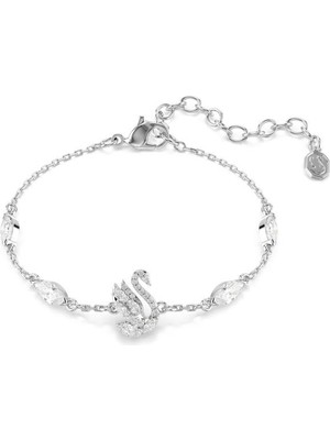 5758682 Swarovski Bilezik Swan:bracelet Xxs Whıte/rhs