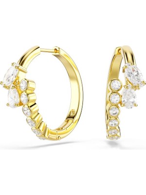 5761975 Swarovski Küpe Mesmera:pe Hoop Whı/gos