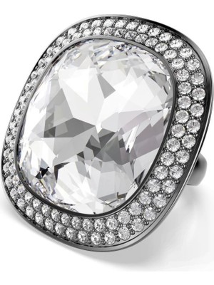 5760118 Swarovski Yüzük Una:rıng Xl Cushıon Lıght Cry/bru 55-60