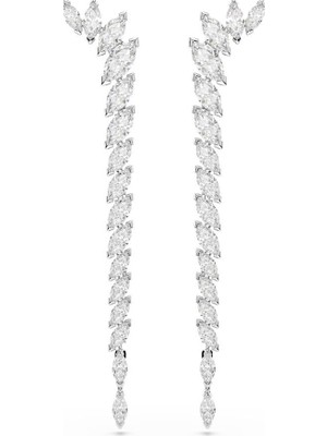 5748006 Swarovski Küpe Mesmera:pe L Whı/rhs