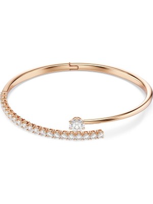5763819 Swarovski Bilezik Matrıx:bangle Open Whıte/ros M