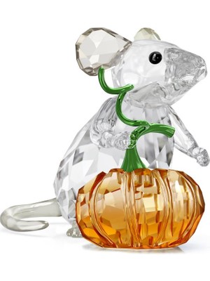 5732809 Swarovski Biblo Idyllıa:mouse And Pumpkın
