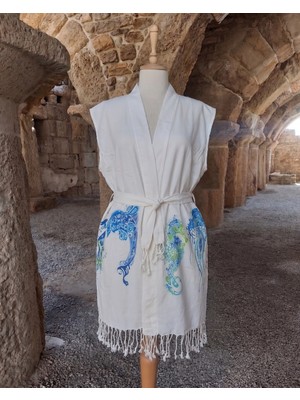 Toker Home Collection Peştemal Kimono