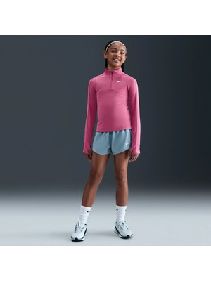 Nike Dri-Fıt Kız Çocuk Çeyrek Fermuarlı Koşu Antrenman Üstü | FD2853