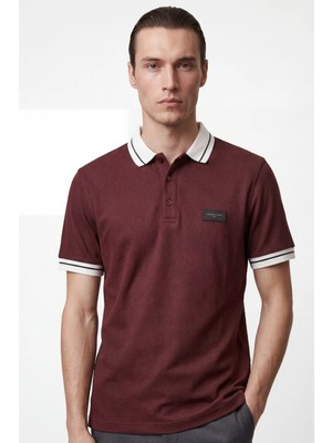 Hakke Klasik Model Düğmeli Polo Yaka Erkek T-Shirt