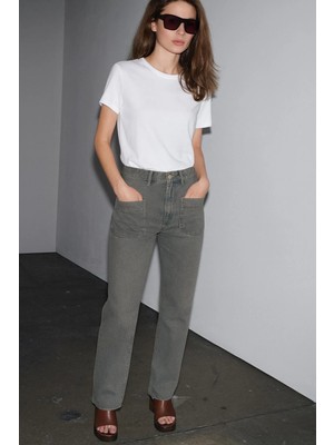 Hakke Cepli Straight Fit Jean Pantolon