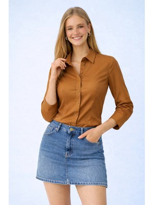 Hakke Regular Fit Kısa Gömlek