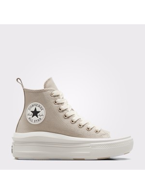 Converse Chuck Taylor All Star Move Platform Kadın Bej/siyah Sneaker