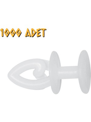 Made Geçmeli Perde Korniş Ruleti - 1000 Adet
