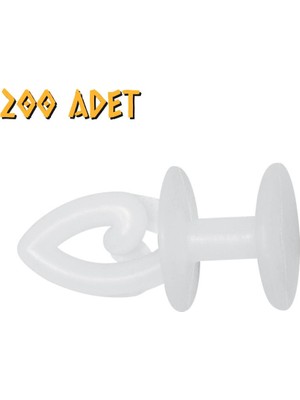 Made Geçmeli Perde Korniş Ruleti - 200 Adet
