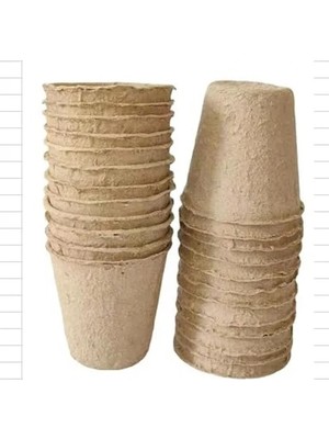 Bella Vista 12 Adet Biyobozunur Fideleme Saksısı ile Ekolojik Tarım
