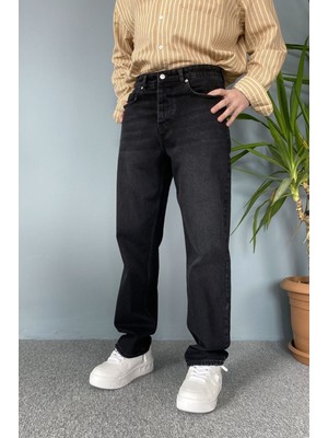 Alışveriş Sokağı Dar Kesim Siyah Denim Jean - Kot Pantolon