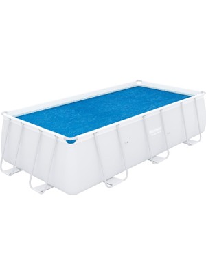 Bestway Polietilen Solar Branda 380 x 180 Cm, Mavi, Köşeli