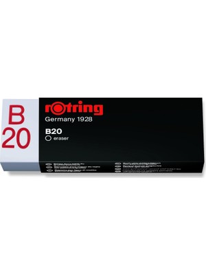Rotring B20 Kurşun Kalem Silgisi, Büyük Boy,