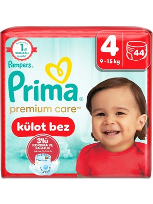Prima Külot Bebek Bezi 4 Numara 44 Adet Maxi Ikiz