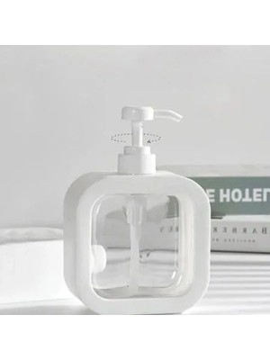 Bella Vista 400 ml Dikdörtgen Sabunluk, Tezgah Üstü Kullanım Için Pratik
