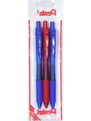 Bella Vista Likit Roller Kalem Seti – 3'lü, 0.7 mm Uç Kalınlığı
