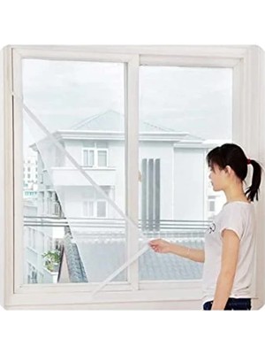 Bella Vista Kesilebilir Pencere Sinekliği, 100CM x 150CM Boyutunda Yapışkanlı