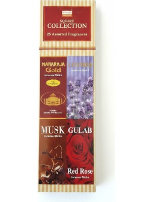 Darshan Tütsü Oda Kokusu 25 Paket 25 Farklıaromalı Çubuktütsü ve 1 Adet Aroma Esans