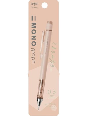 Tombow Mono Graph Mekanik Kalem, Sınırlı Baskı Renk, 0.5mm, Kayısı Pembesi