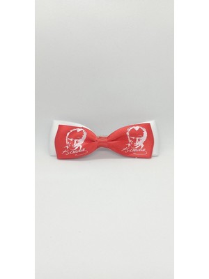 Papyon Görünümlü Beyaz Atatürk Silüetli Pens Toka