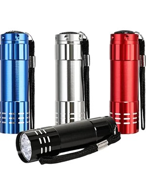 Mucit Home 9 Led’li Pilli El Feneri Pratik ve Ekonomik Aydınlatma Kompakt Günlük Kullanım